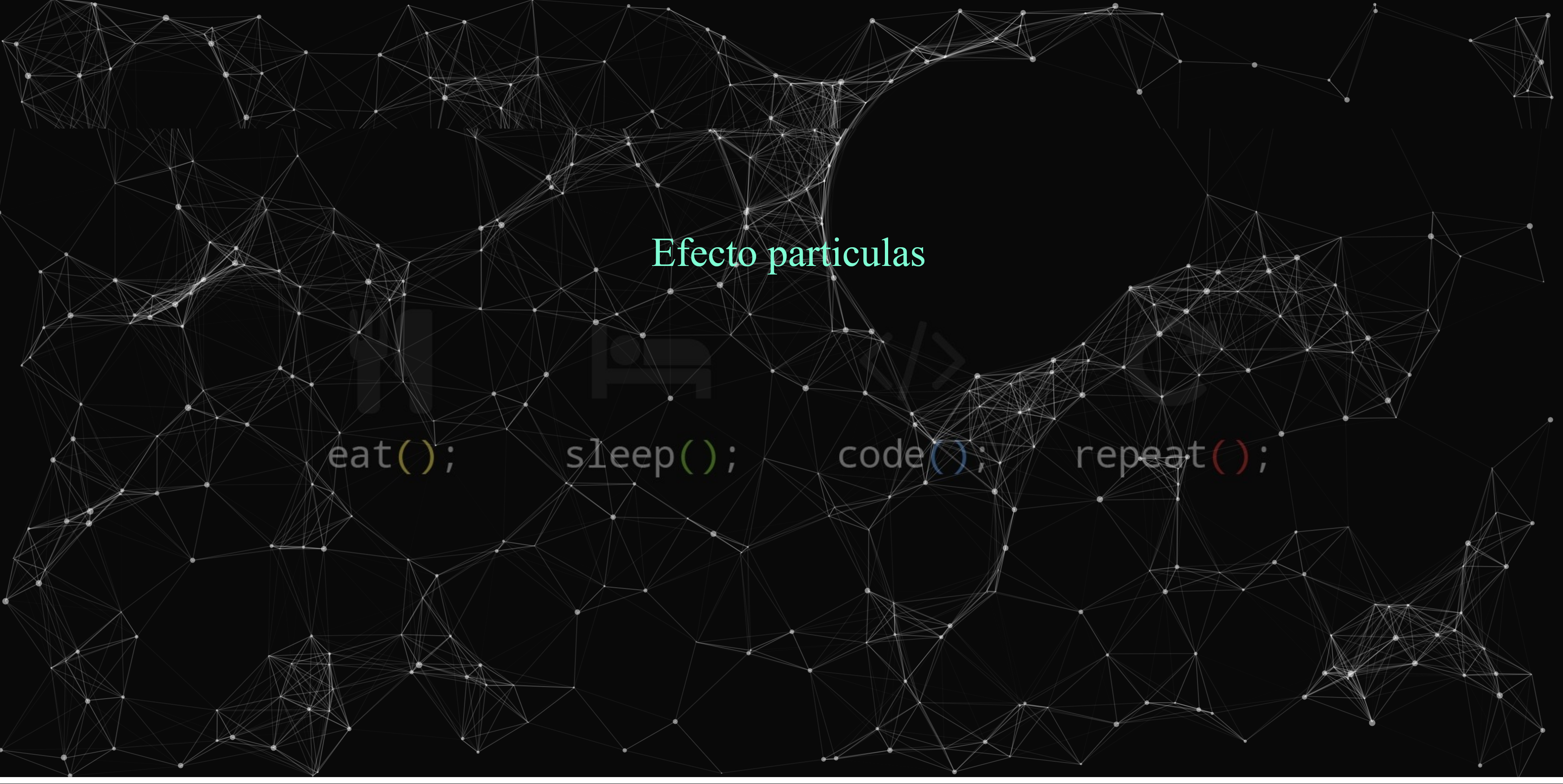 Efecto de Partículas Interactivas