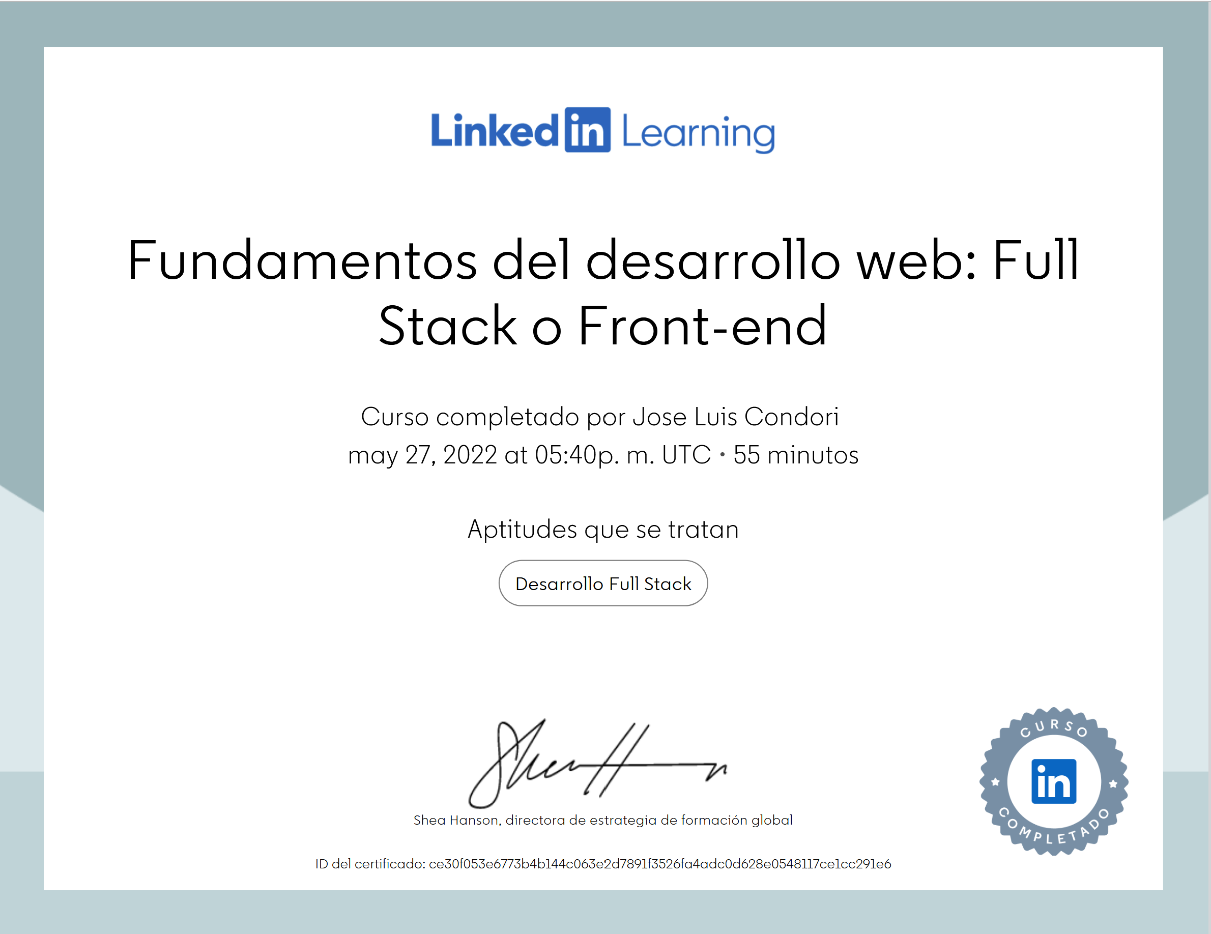 Fundamentos del desarrollo web Full Stack o Frontend