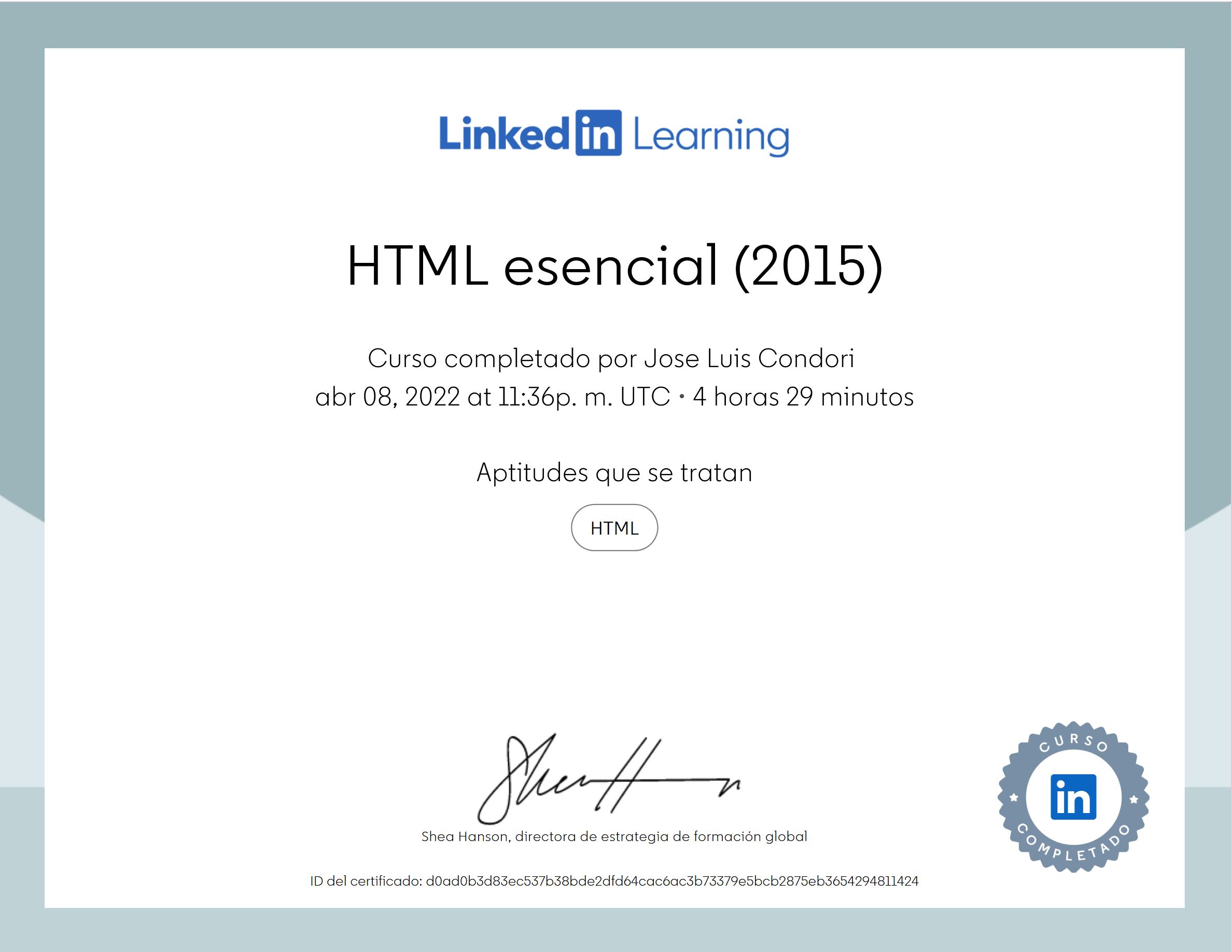 HTML esencial