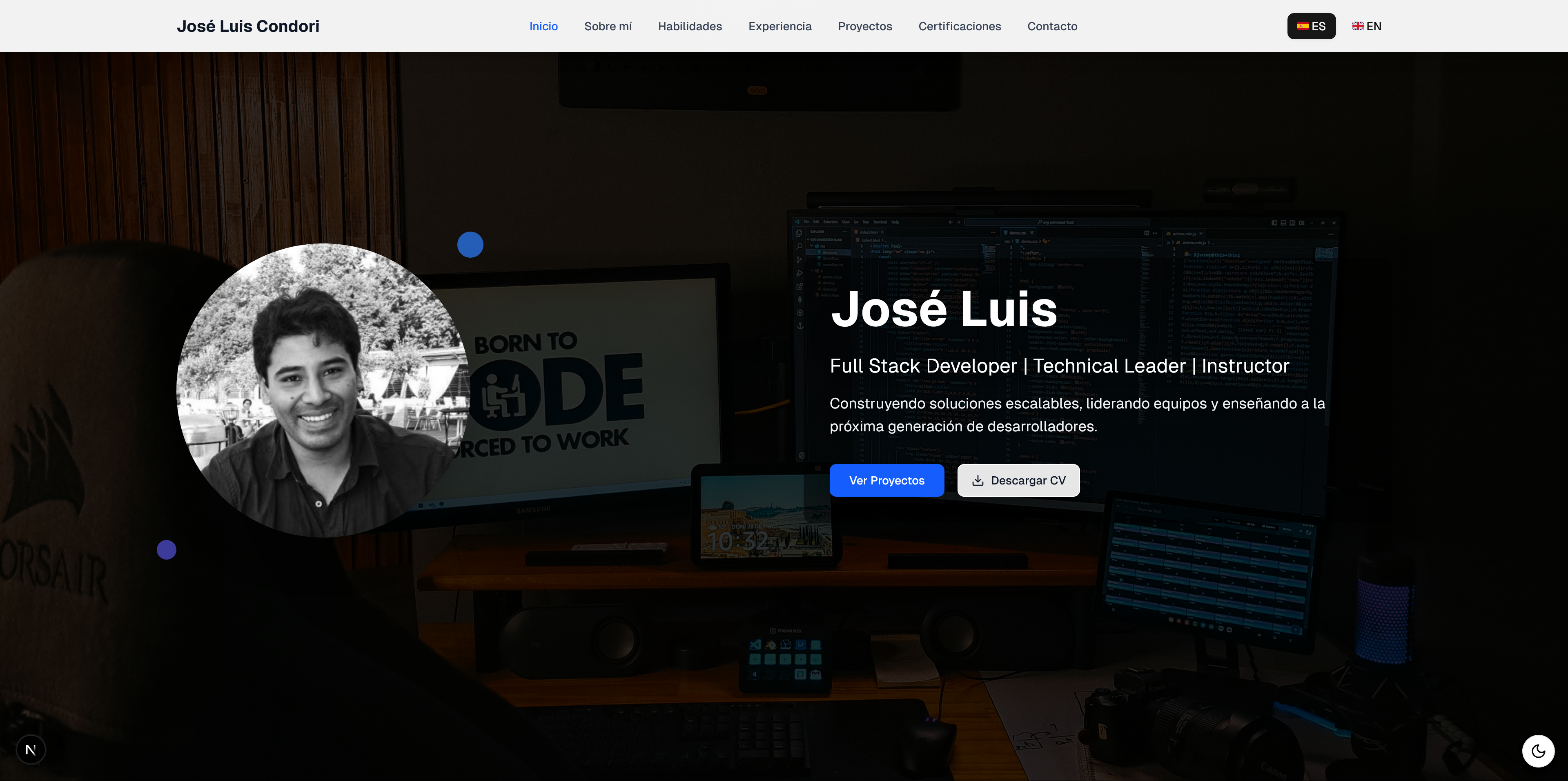 Sitio Web Portfolio